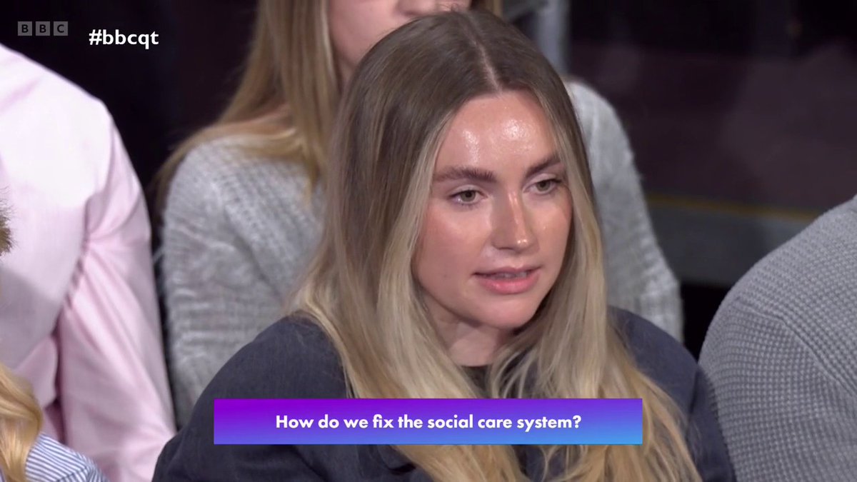 “There’s thousands of people about to qualify and no jobs for us so I don’t know how you’re invested in the workforce” This nursing student tells the Conservatives’ Mark Harper that his party has “failed the NHS” #bbcqt
