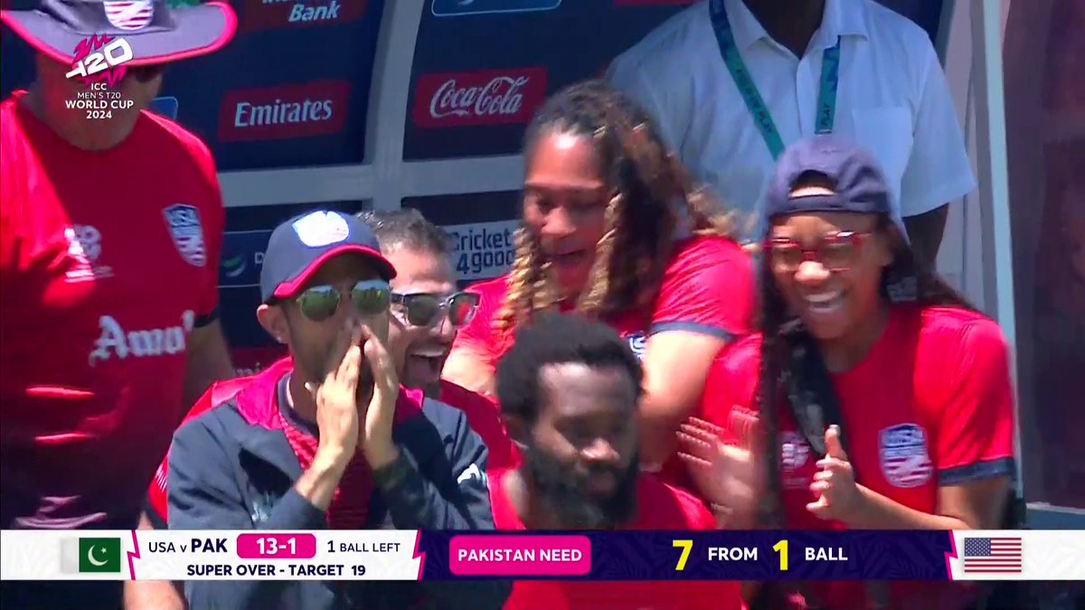 The moment the USA made history against Pakistan 🇺🇸