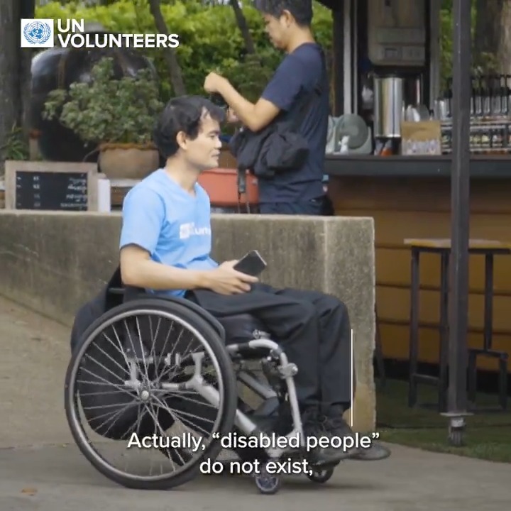UN Volunteers, the heartbeat of the United Nations 💙 In 2023, 187 UN Volunteers with disabilities served with 27 United Nations entities and 5 missions, showing that the true strength of the United Nations lies in diversity and inclusion.