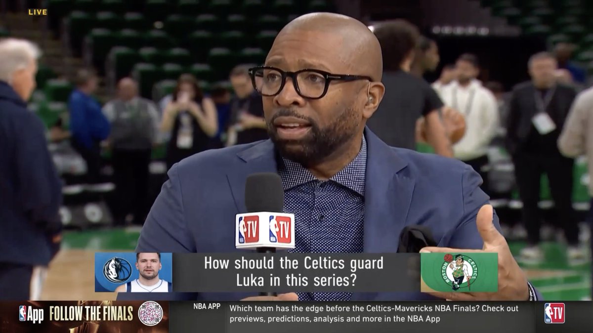 “How can you lose if your fifth-best player could be the first-best player on most bad teams in the NBA?" Kenny Smith on why the Celtics have everything to win a championship 👀 (via NBA TV)