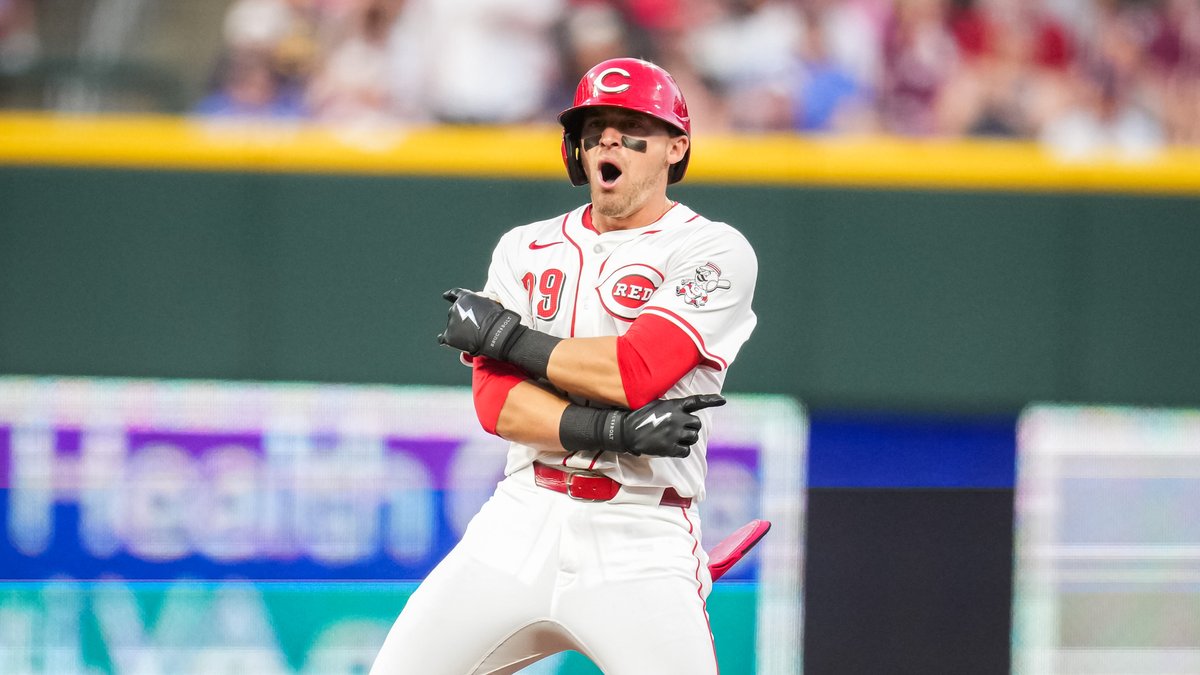 Have we mentioned how nice it is to have TJ Friedl in the lineup again? TJ Friedl
