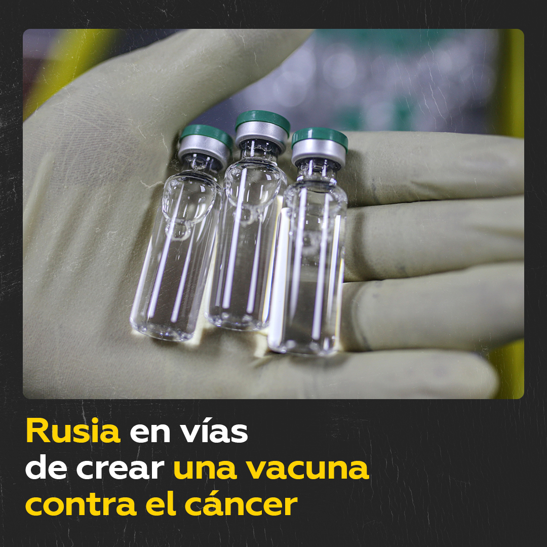 Quizá estemos más cerca de lo que pensamos de vencer al cáncer. Científicos rusos trabajan activamente en el desarrollo de una vacuna y ya han hecho grandes progresos.