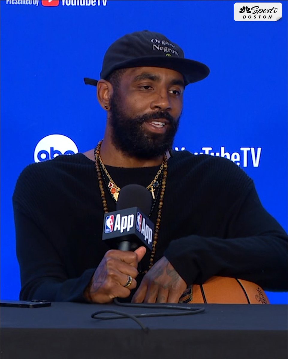 “I thought it was gonna be a little louder in here” No chance Kyrie regrets saying that in Game 2