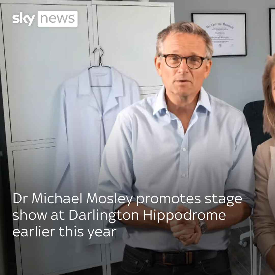 TV doctor Michael Mosley, who has disappeared on the Greek island of Symi, made this video to promote a stage show from early 2024. A local Facebook group said that Dr Mosley went for a walk from Saint Nikolas Beach at about 1.30pm Greek time 🔗
