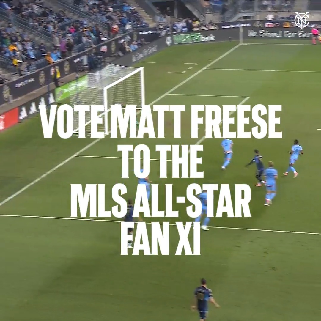 🗣️ NYC, your GK needs you! 🫵 Here’s five reasons @matty_ice49 should be an #MLSAllStar. You know what to do... VOTE FREESE 🗳️➡️