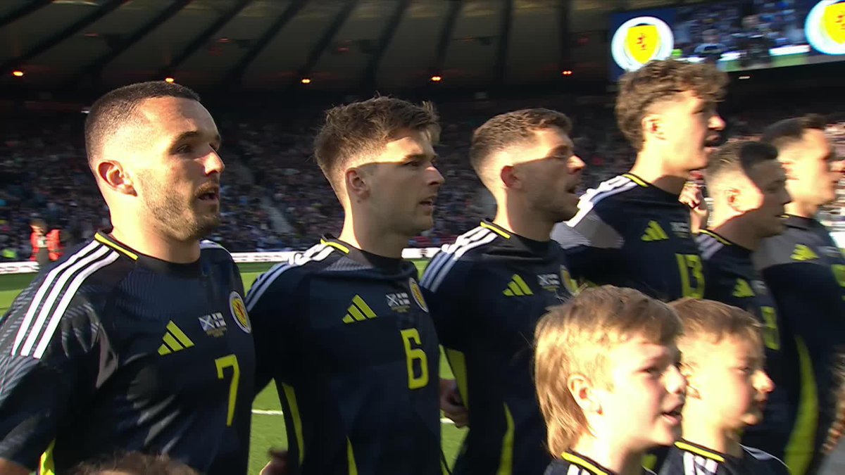 Incredible! 🤯 Flower of Scotland rings around Hampden one last time before UEFA EURO 2024 🏴 #SCOFIN