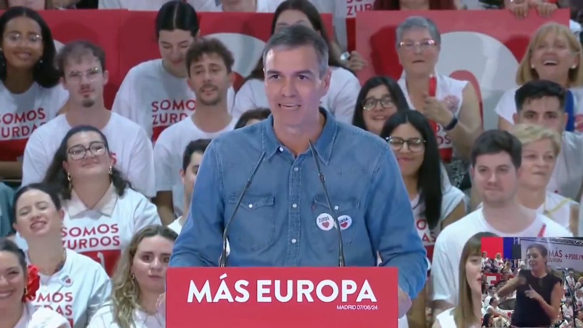 ¿Os apetece daros el gustazo el próximo domingo de ver a Feijóo y a Abascal perder las elecciones? Pues a votar al PSOE. #9JZurdazo