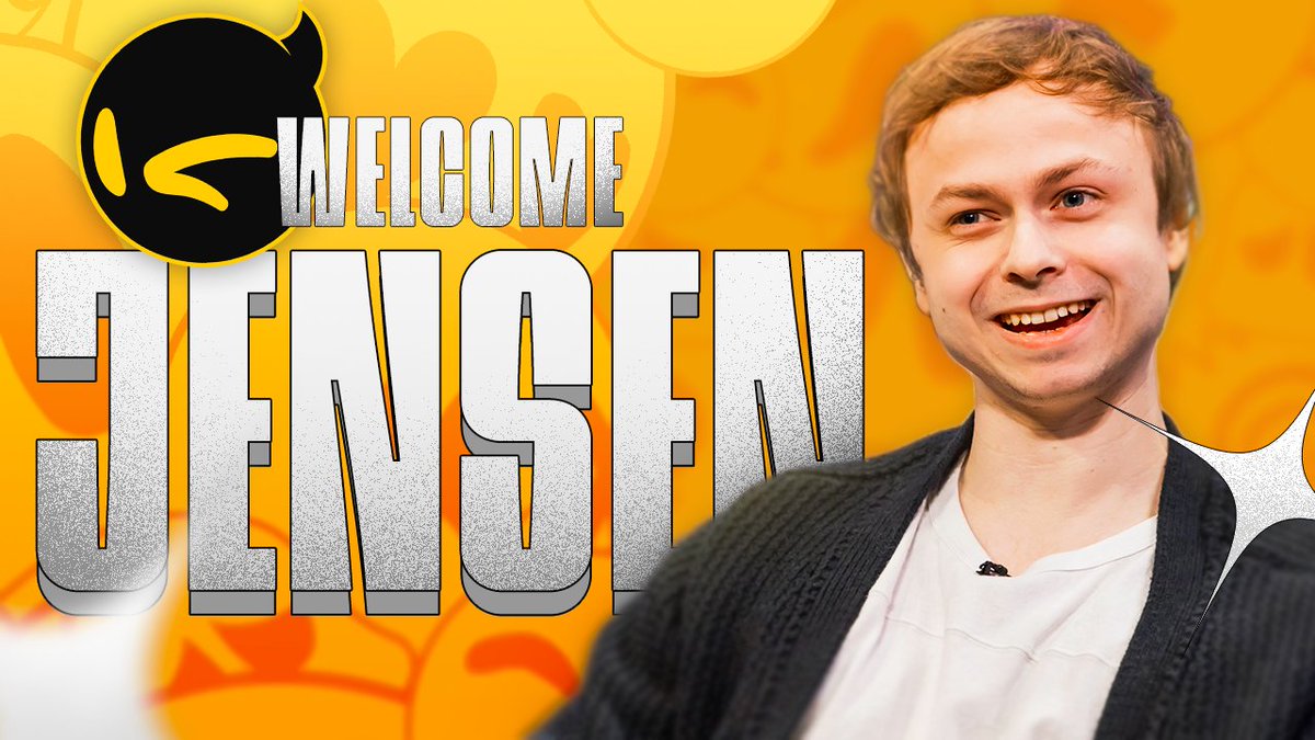 We’re trying a new diet 🌱 Welcome Nicolaj Jensen