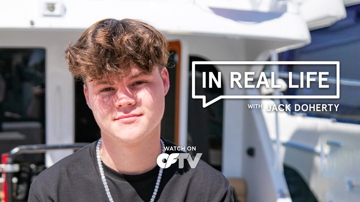 What's next for viral prankster Jack Doherty? 🎯 Catch up with Jack on a brand-new episode of #InRealLife! 📺 Stream free on OFTV: