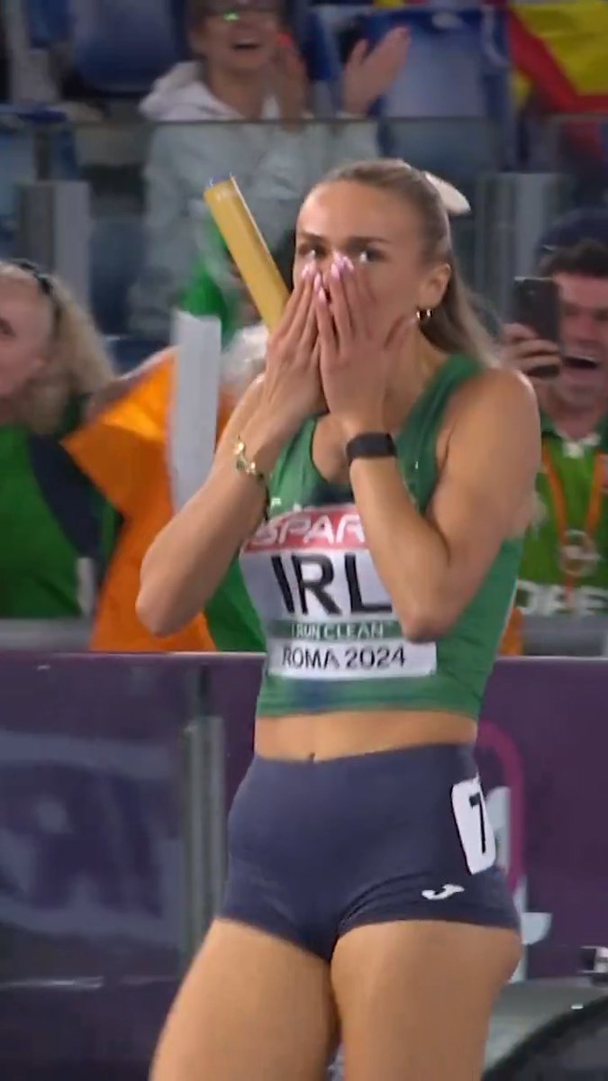 A moment that will be remembered forever! 🫶🥹 Ireland are European mixed 4x400m champions! 🇮🇪🇮🇪🇮🇪 #Roma2024 #IgniteTheFire
