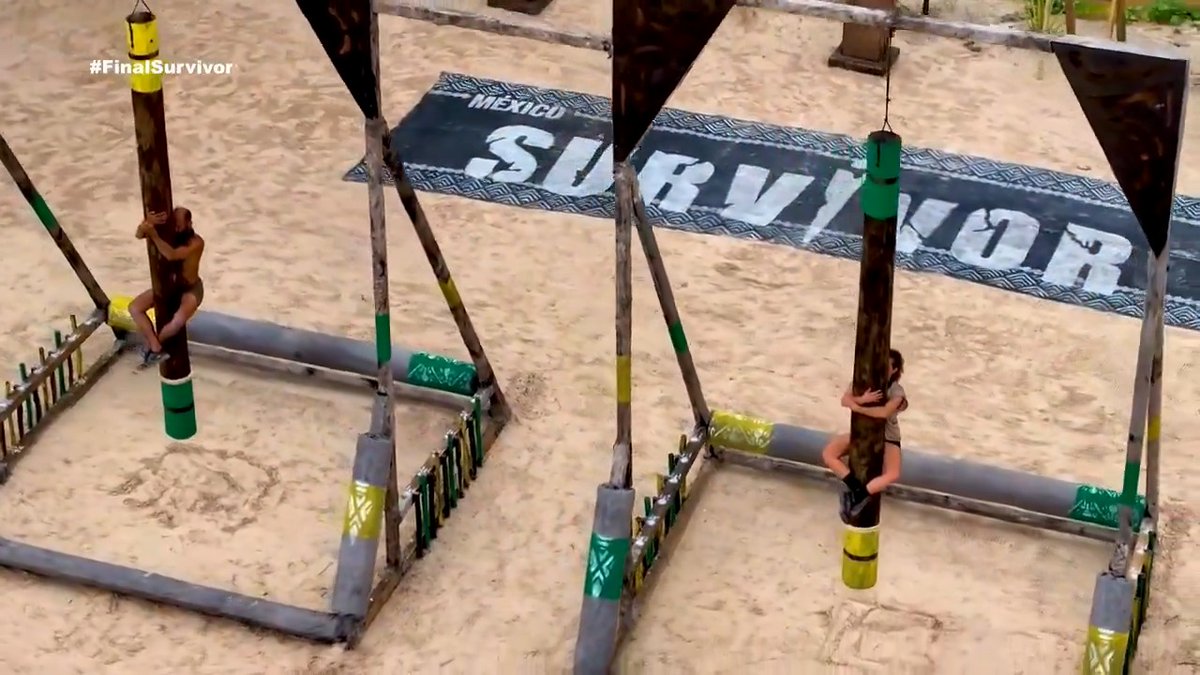Esme tiene problemas en la prueba y pide que la auxilien para bajar. ยกLo que significa que Rasta se lleva el triunfo! ๐ง๐ฅ๐ฏ #FinalSurvivor ๐๐ก ๐ฉ๐๐ฉ๐ข ๐๐๐ข๐ฅ๐ โก๏ธ ๐ฅ