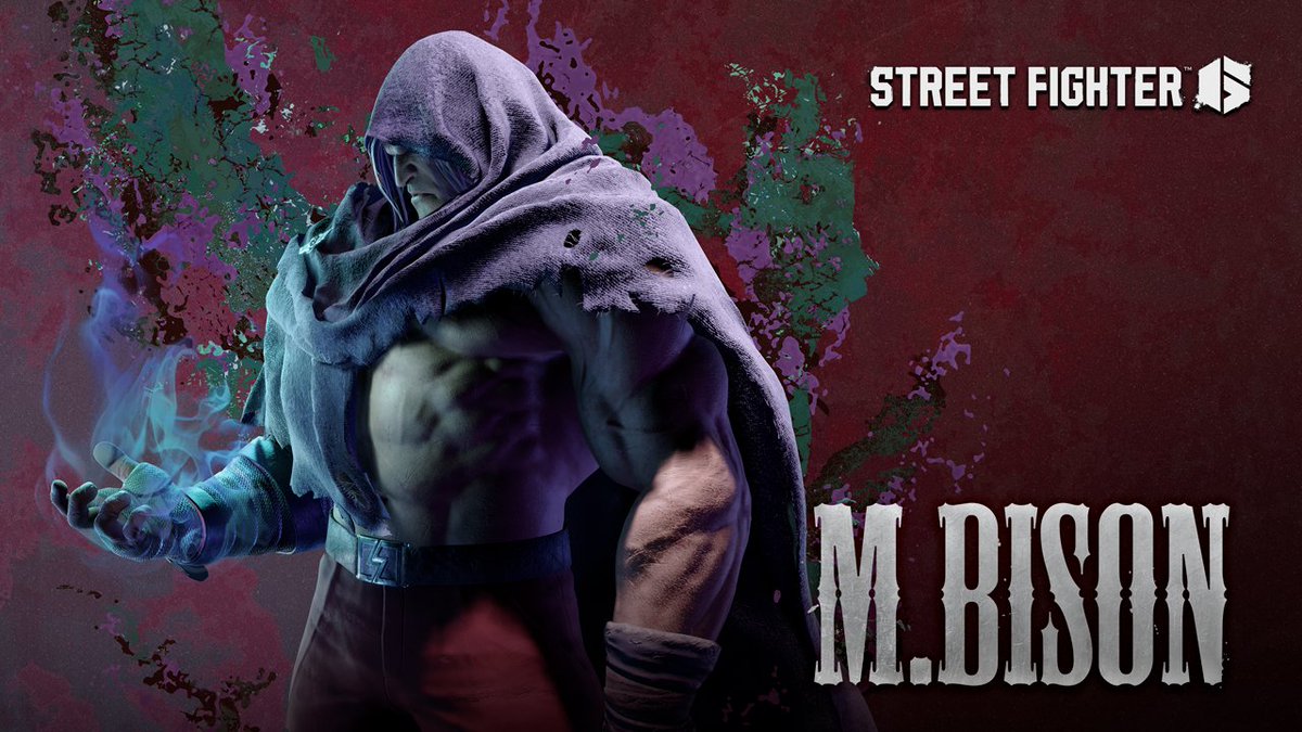M. Bison gallops into #StreetFighter6 on June 26! From riches to rags, the amnesiac dictator rides across the land on his stallion searching for an identity to make him smile. Get the Year 2 Character/Ultimate Pass now! 🐎