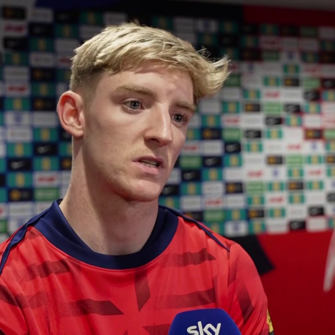 "We got a bit of a smack on the nose and a wake-up call" Anthony Gordon shares his thoughts after England's disappointing result against Iceland 🏴󠁧󠁢󠁥󠁮󠁧󠁿
