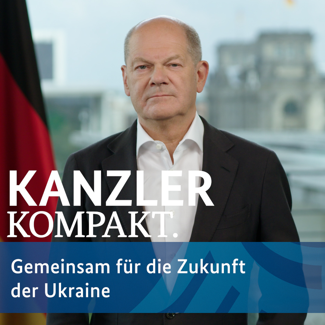 Die Ukraine ist stark und lässt sich nicht in die Knie zwingen, lässt sich keine Kapitulation diktieren. Das muss Putin endlich erkennen. Für die Ukraine kann es nur einen gerechten Frieden geben. Für diesen gerechten Frieden arbeiten wir unermüdlich.