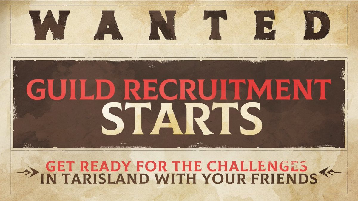 Adventurers, the guild's pre-recruitment event is now ongoing! We’re thrilled to see many players joining. Guilds with 20 or more signups get priority naming rights! Gather your friends for a chance to win exclusive titles and rare pets! Event's Link: