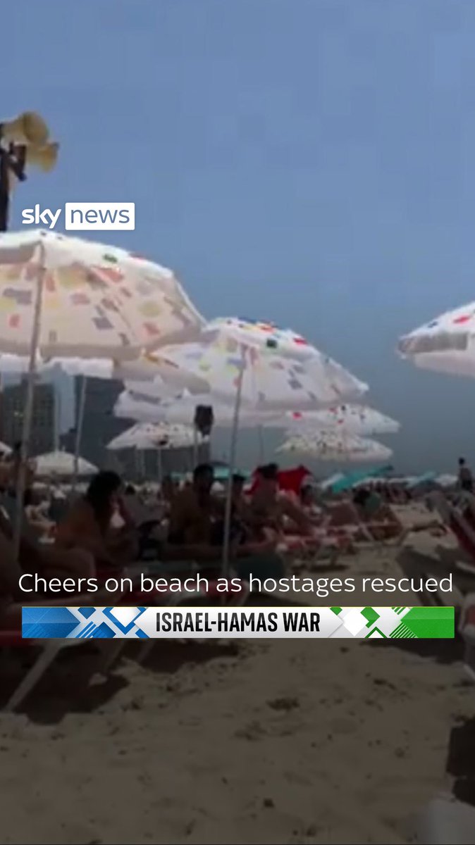 Gazans cheered when the hostages were dragged into Gaza. Israelis cheered when they were rescued. That is the difference between us and them.