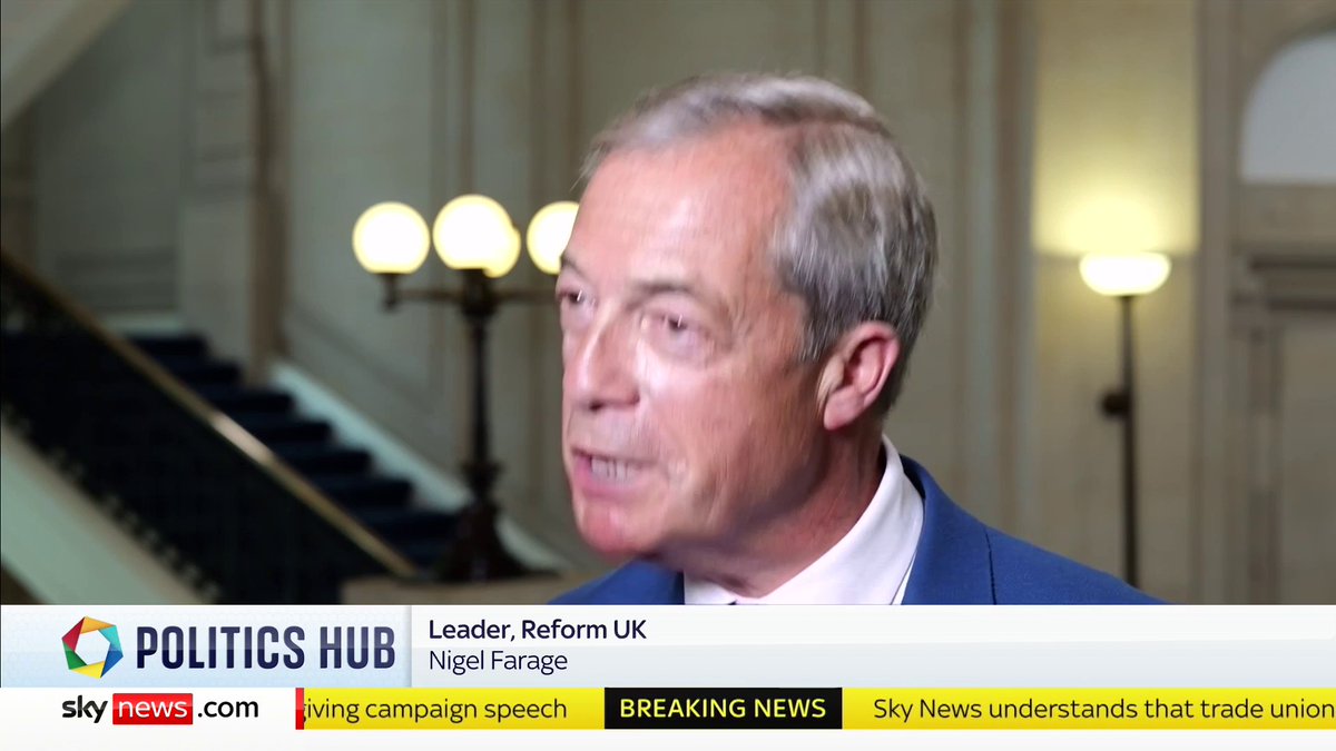 This is wonderful. Sly News try to embarrass Nigel Farage with a cheap gotcha question and it massively backfires. Magnificent.