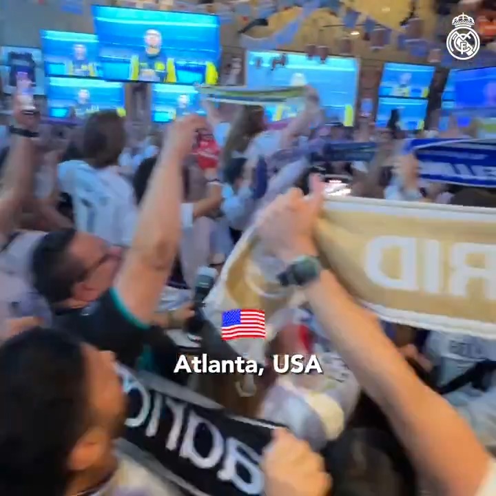 🏆 #Madridistas all around the world! 🎉 #CHAMP15NS