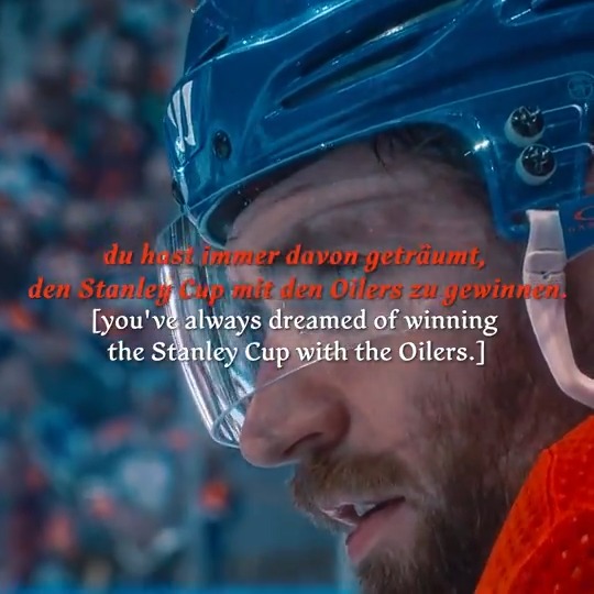 Go show them what Edmonton’s got. #LetsGoOilers