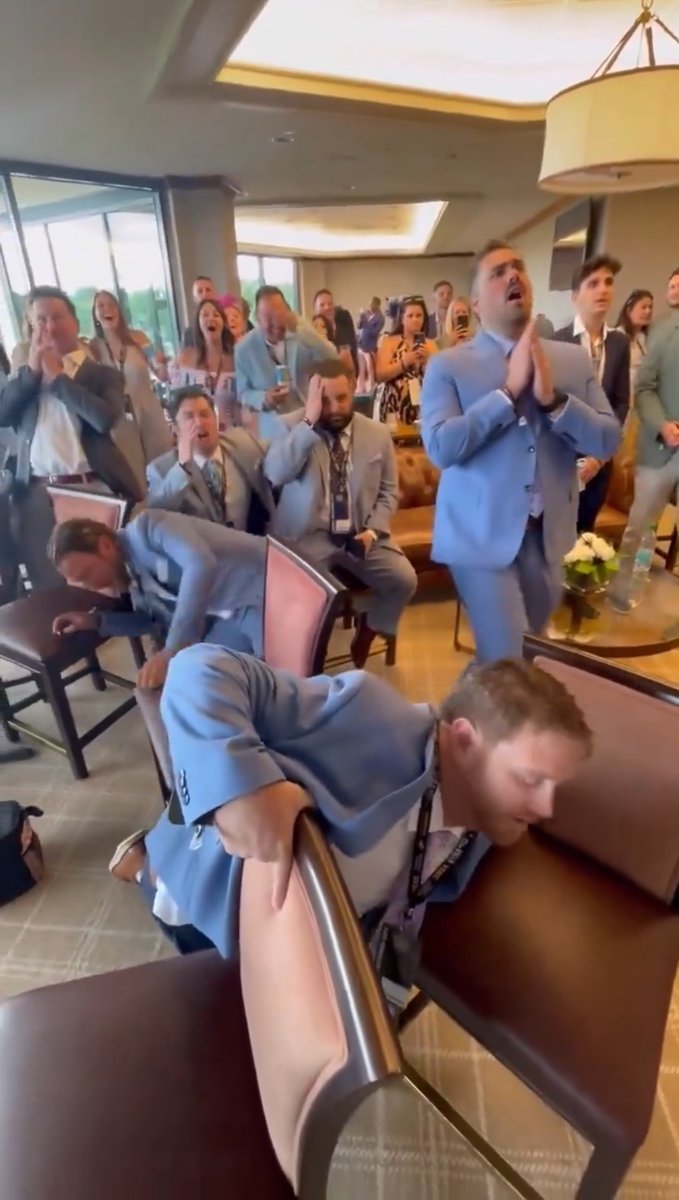 This video perfectly sums up Belmont weekend for #TheSyndicate