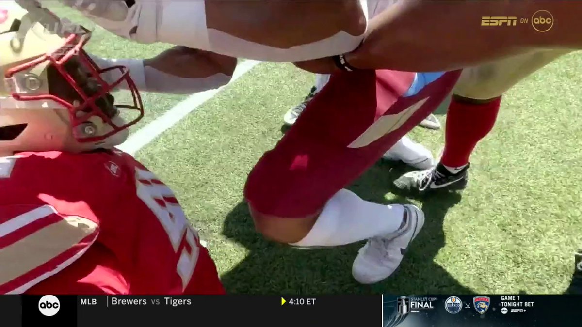 POV: you're a referee trying to break up the play 🎥👀