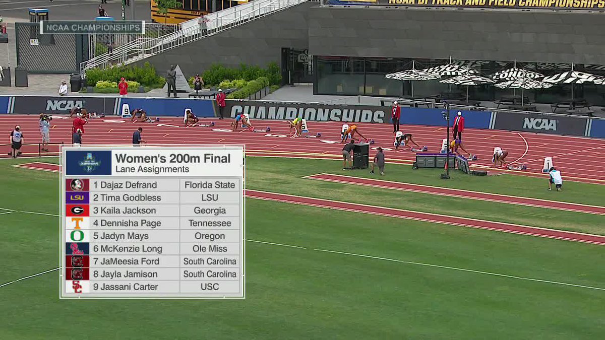 21.83. 🏆 The triple crown. McKenzie Long is a NCAA Champion! (for the third time today) 📺 ESPN #NCAATF x Ole Miss Track & XC