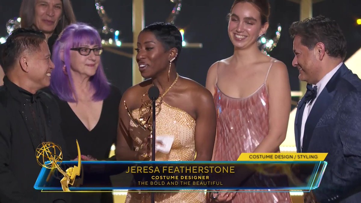 The #DaytimeEmmys Award for Outstanding Costume Design/Styling goes to The Bold and the Beautiful Bold & The Beautiful (@cbs).