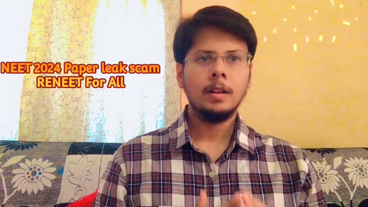 NEET 2024 is Scam of the year. NTA must cancel this exam and Re-conduct NEET. Paper leak, Impersonation, cheating,OMR fixing,Result scam NEET is no more NEAT Join 👇 #NEET_परीक्षा_परिणाम #NEET_पेपर_रद्द_करो #NEET #NEETPAPER_LEAK #NeetUG24Controversy