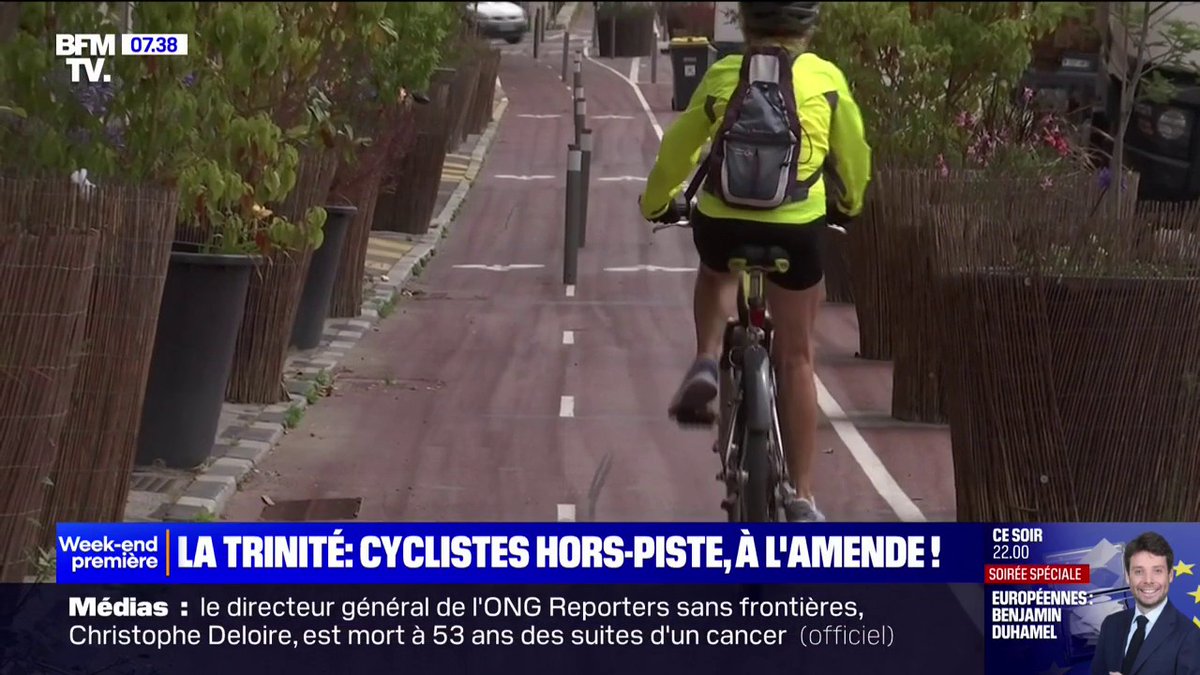 La Trinité met en place une amende pour les cyclistes et les trotinettes qui ne rouleraient pas sur la piste cyclable