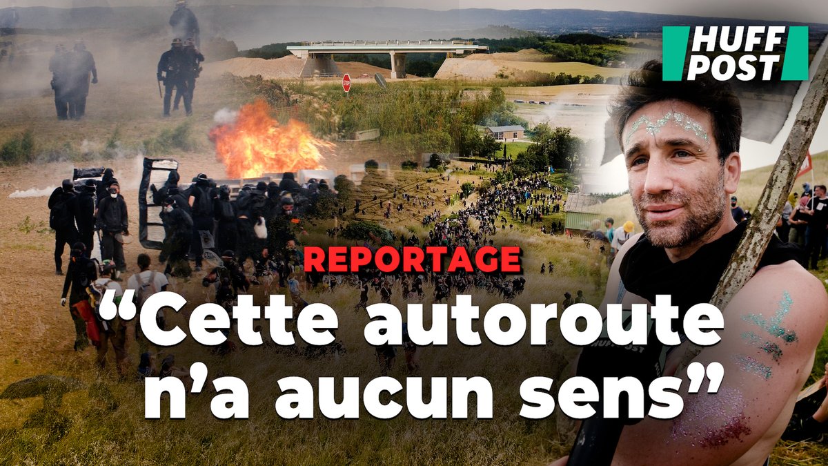 "Cette autoroute n'a aucun sens." Malgré la progression du chantier, des milliers d'opposants à l'A69 ont manifesté dans le Tarn, samedi 8 juin. Le HuffPost a suivi cette mobilisation émaillée de violences et rencontré des habitants du département concernés par le projet.
