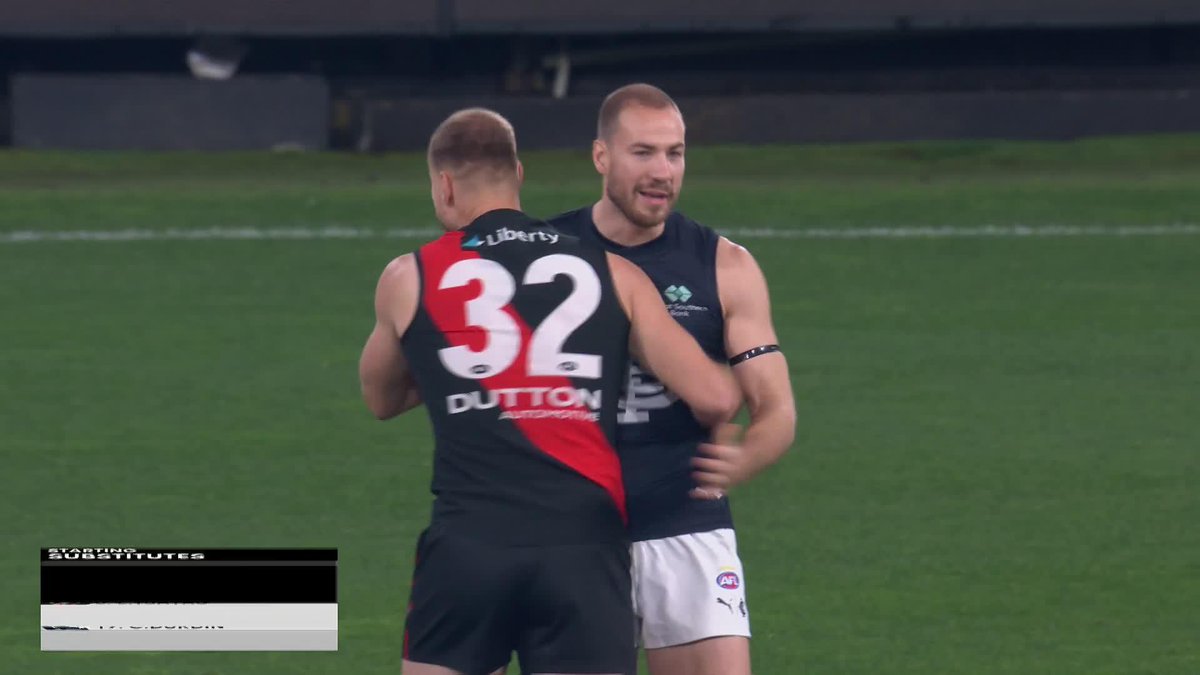 MYTH BUSTED. Harry and Ben are different people 🚨 #AFLDonsBlues