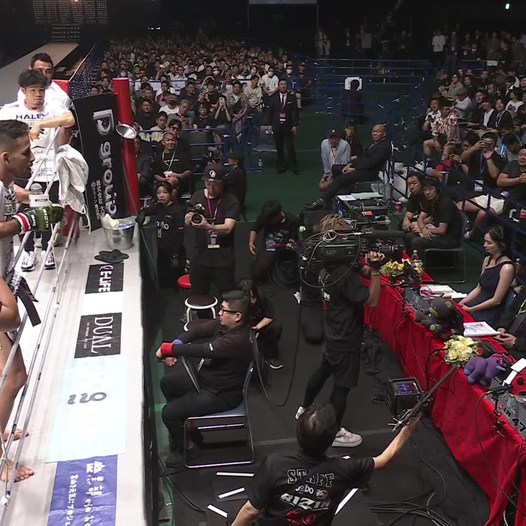 バチバチのクレベル×鈴木千裕！ #RIZIN47 🎥RIZIN.tv