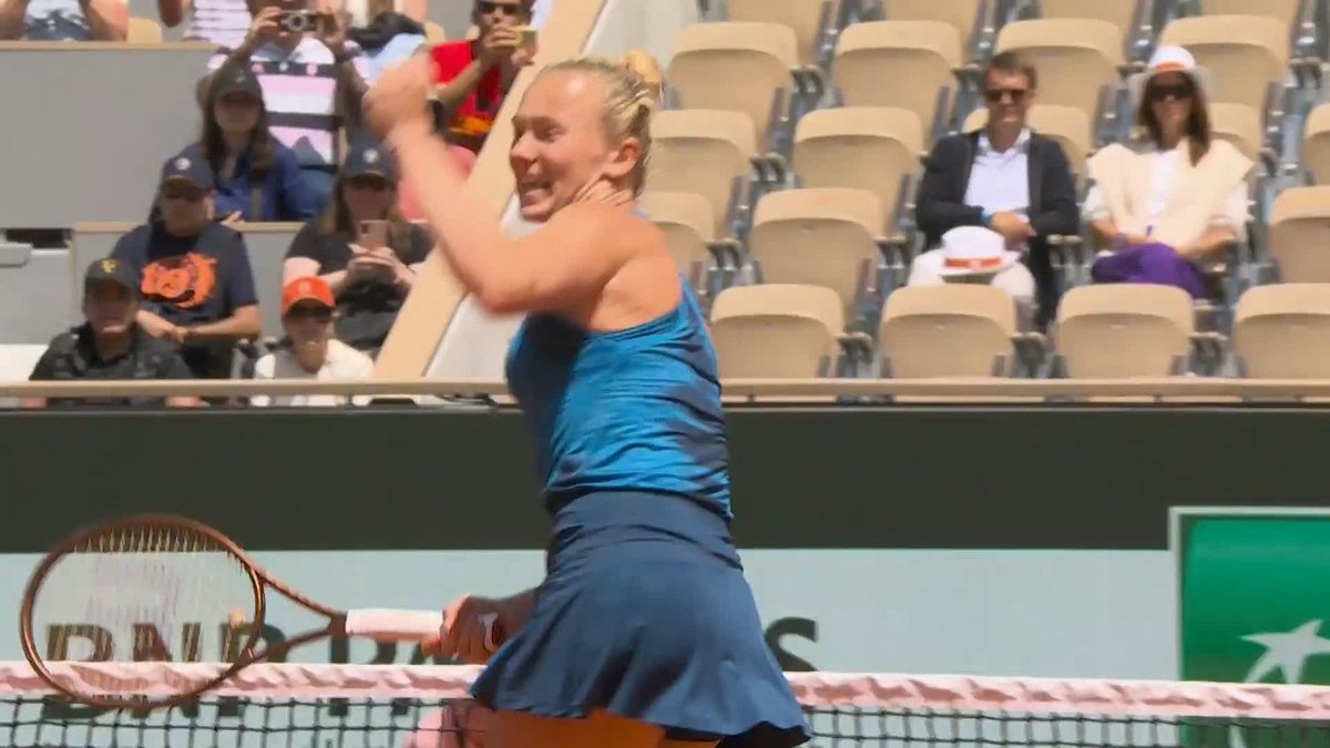That winning moment 🥹 #RolandGarros
