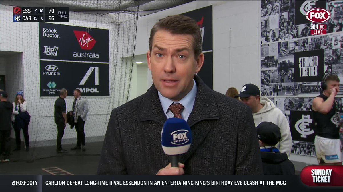 Is there any chance Brownlow fancy Patrick Cripps cops a ban for this incident? 📺 Watch #SundayTicket on Foxtel CH 504 or stream via Kayo Sports