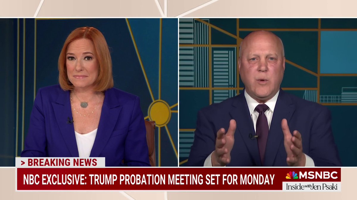 .@mitchlandrieu: "Can we just stop on that fact... A guy that wants to be President of the United States first has to go sit down with his probation officer. That is just an astounding statement."