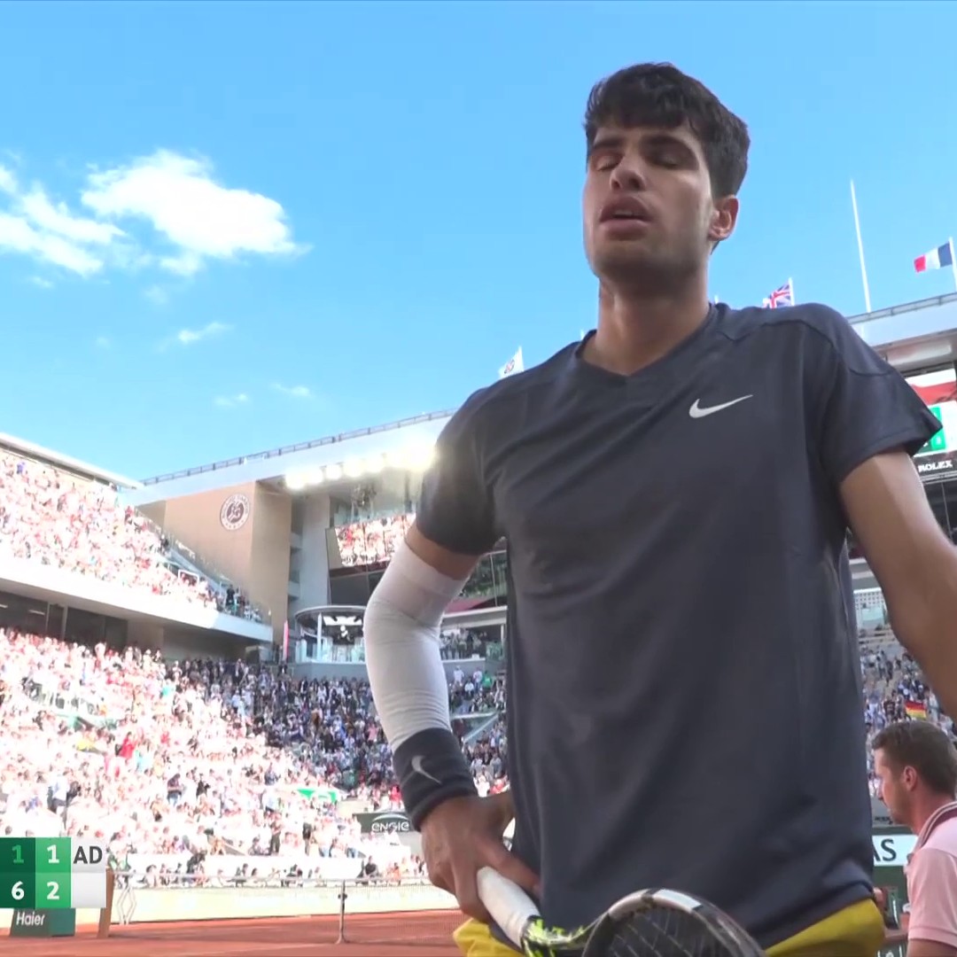 ESTO ES UNA LOCURA. #RolandGarros