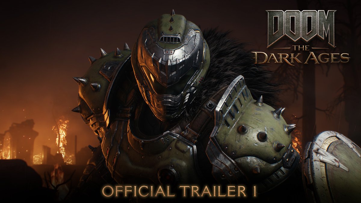 In the first age, in the first battle, when the shadows first lengthened, one stood… Announcing DOOM: The Dark Ages Launching 2025. Wishlist on @XboxGamePass + @Xbox Series X|S + PC + PlayStation 5