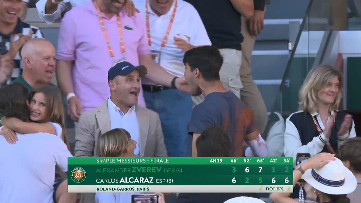 Celebration, Carlos style! #RolandGarros