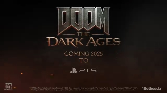 Doom: The Dark Ages is coming to PS5. The iconic FPS series wages war on evil in 2025 with the hellish origin story of Doom Slayer's rage.
