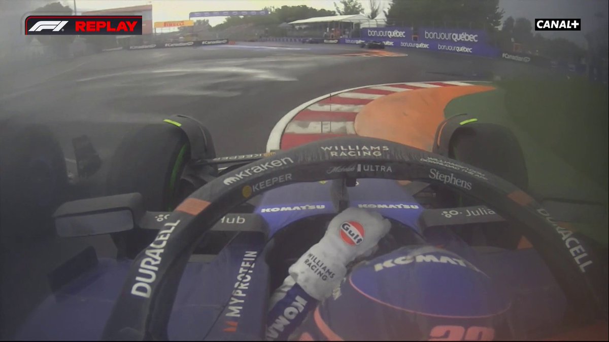 LE DÉPASSEMENT DE LA SAISON PAR ALEX ALBON 😱🤩 #CanadianGP #F1