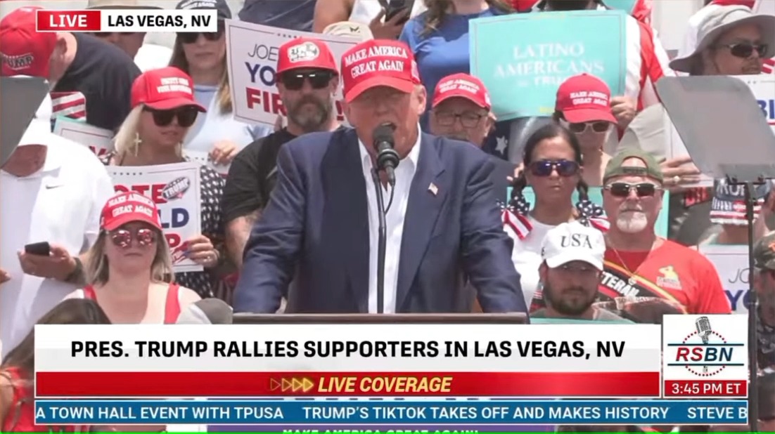 Trump says he will round up immigrants in mass detention camps so they don’t “ruin our country”