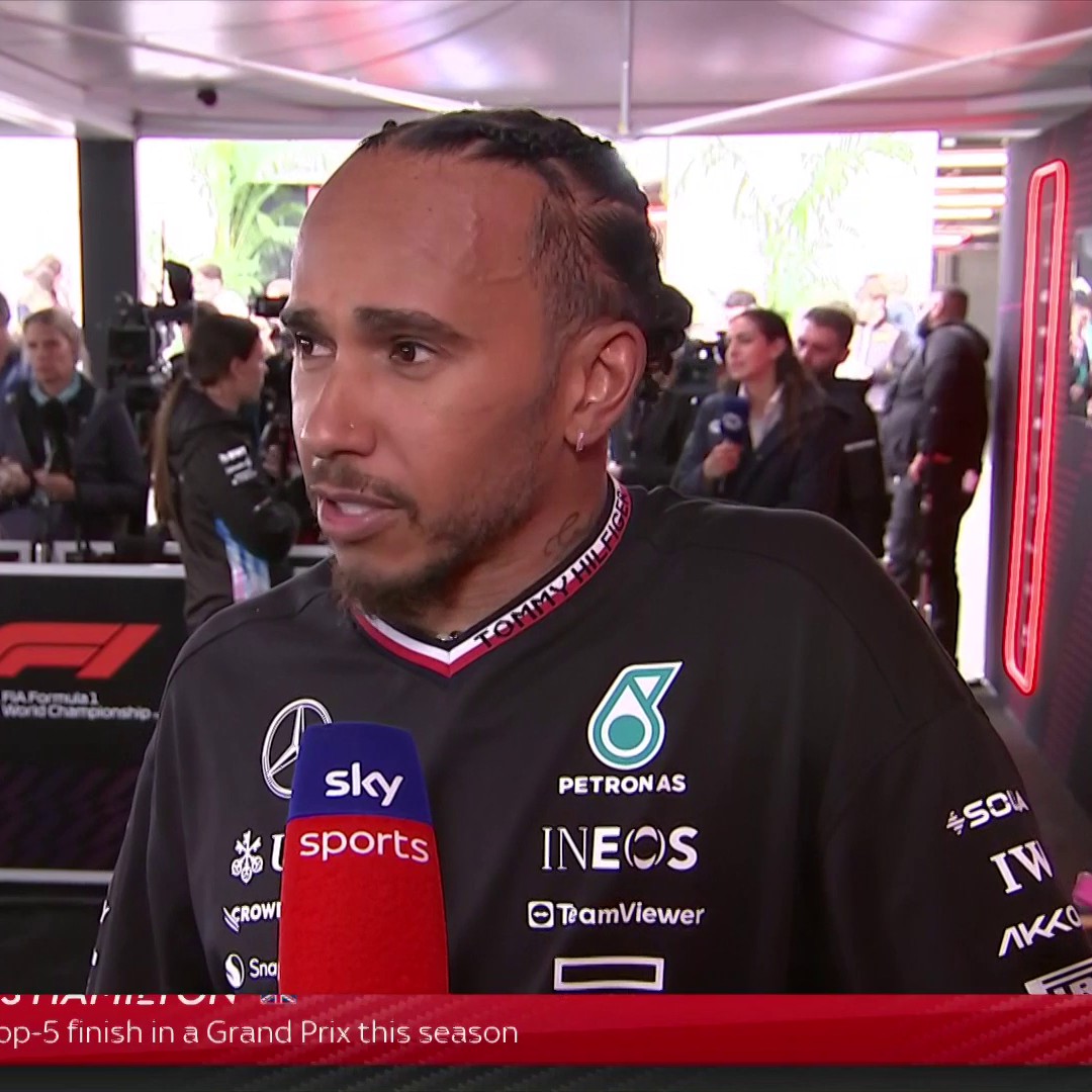 "Today was one of the worst races I've driven" 💬 An honest Lewis Hamilton reflects on a P4 finish in Canada 🧐