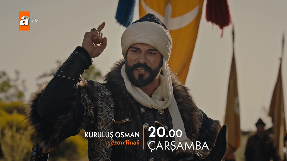 "Tek bir sancak altında, Türk'ün devleti için ilelebet var olacağız!" Kuruluş Osman 164. Bölüm 2. Fragmanı Sezon Finali Çarşamba 20.00'de atv'de! #KuruluşOsman Kuruluş Osman