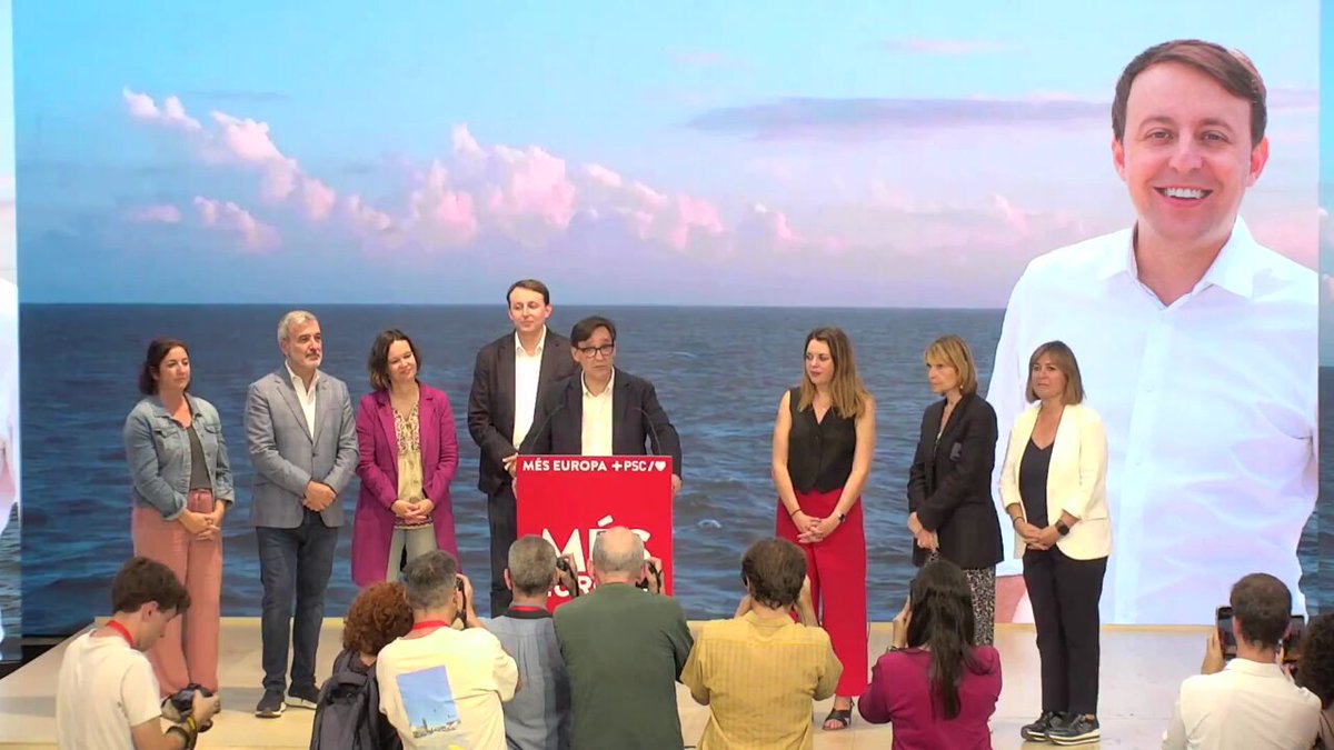 🌹 Aquest #9J, els catalans i les catalanes hem tornat a dir un 'NO' rotund a la dreta i a la ultradreta, i un 'SÍ' a la política útil de Socialistes PSC/❤. Avui Catalunya ha tornat a aixecar la bandera dels millors valors democràtics.