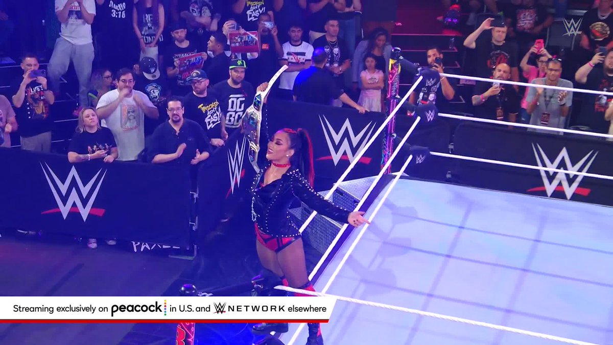 The Prodigy has arrived. roxanne is all business tonight 😤 #NXTBattleground