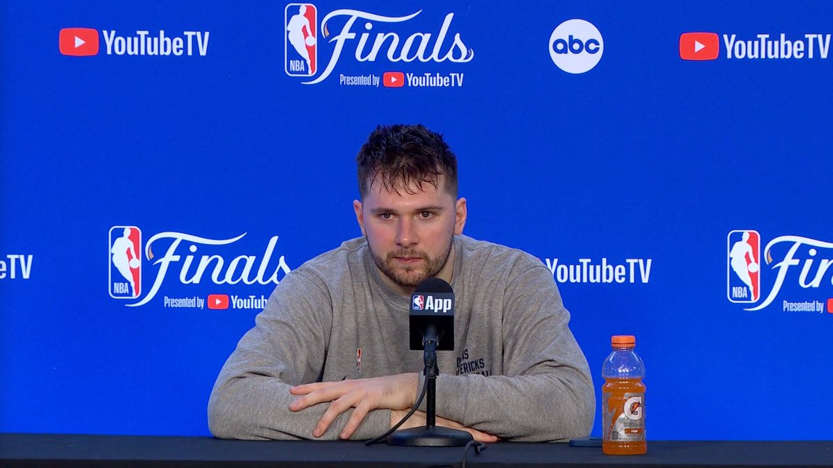 "I think my turnovers and my missed free throws cost us the game. I’ve got to do way better in those two categories.” Luka Dončić following the Game 2 loss