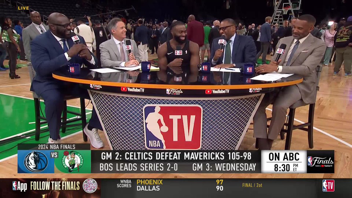 Shaq: "Do not get fixated on useless titles…Do what you gotta do." JB: “I understand. Yes sir. I appreciate it.” "That made sense to you?" JB: "No." Shaq: "Okay well let me break it down... It don't matter who the man is!" 😂😂 (Via NBA TV)
