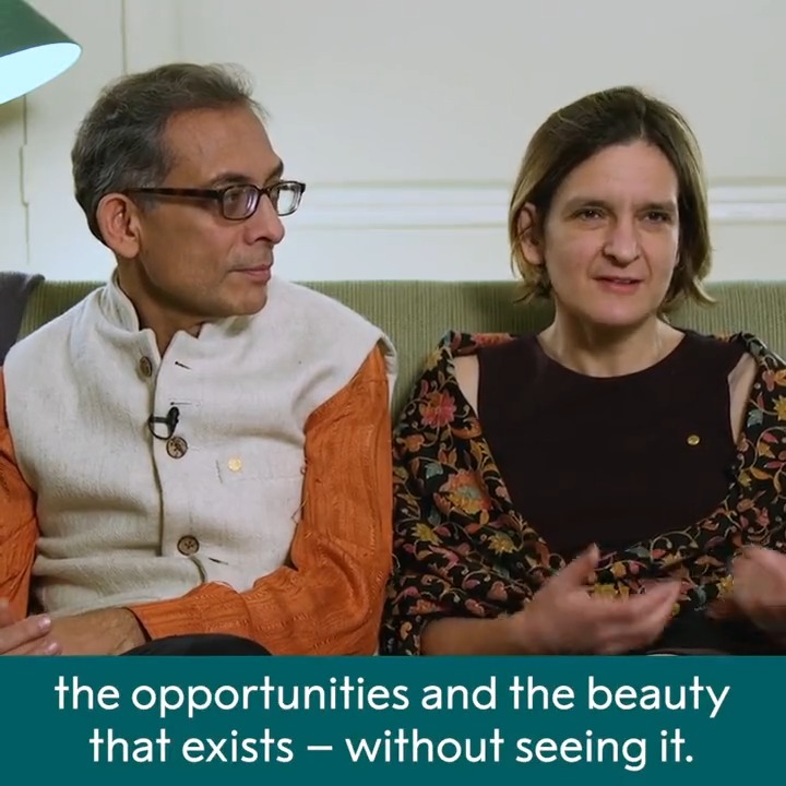 “Keep thinking, don’t accept easy answers.” 2019 laureates Abhijit Banerjee and Esther Duflo were awarded the economic sciences prize for developing new approaches to alleviate global poverty. Listen to their best advice for students in the field.