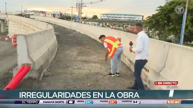 Varias irregularidades son detectadas por el arquitecto y docente universitario, Marcos Peñaranda, en el proyecto de interconexión vial en Burunga, que actualmente ejecuta el Ministerio de Obras Públicas con un costo de inversión que alcanza los B/.400 millones. #TReporta
