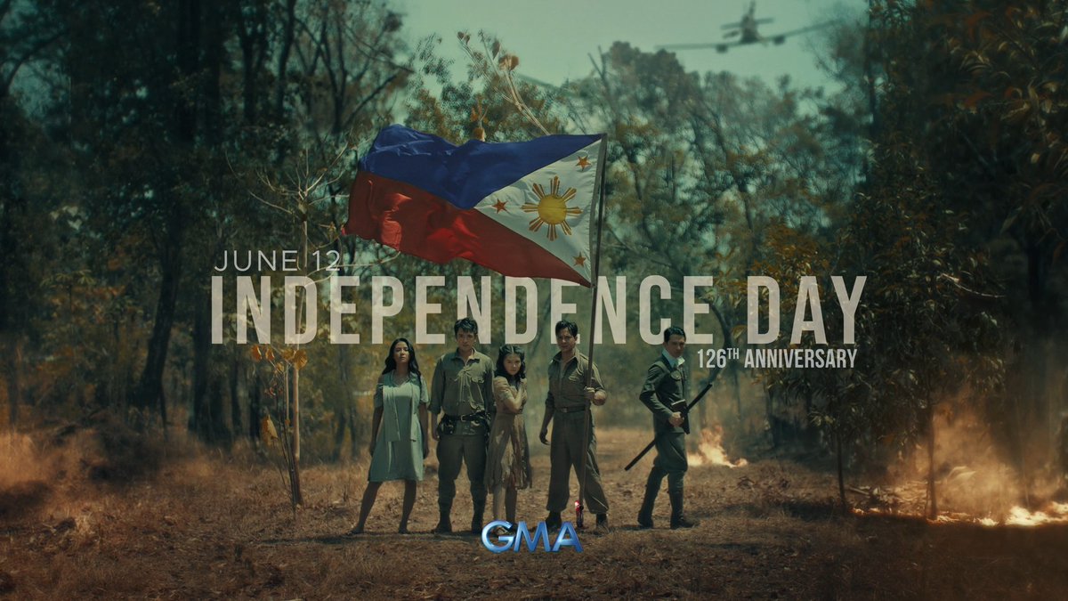 𝙈𝘼𝘽𝙐𝙃𝘼𝙔 𝘼𝙉𝙂 𝙆𝘼𝙇𝘼𝙔𝘼𝘼𝙉! 🇵🇭✊ Sa paggunita sa 126th anniversary ng Araw ng Kalayaan, ating alalahanin ang lahat ng Pilipinong buong tapang na nakipaglaban para sa ating kalayaan. Ang kuwento ng bawat pamilyang Pilipino, ito ang #PulangAraw.